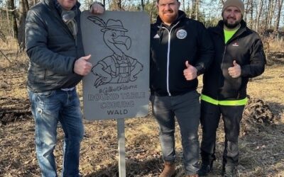 Ein kleiner Wald – Vielen Dank an Round Table Coburg