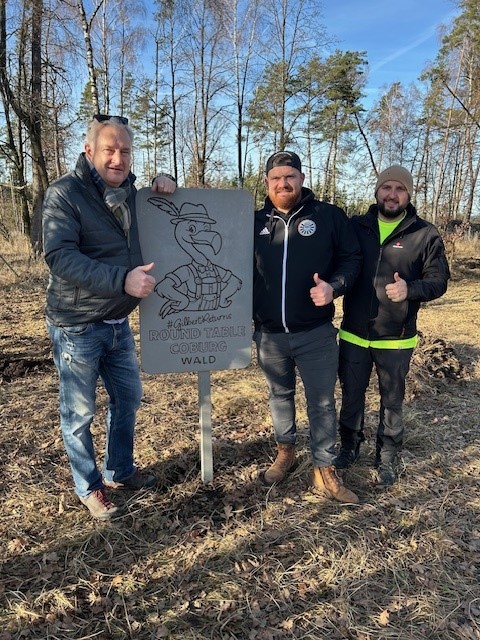 Ein kleiner Wald – Vielen Dank an Round Table Coburg